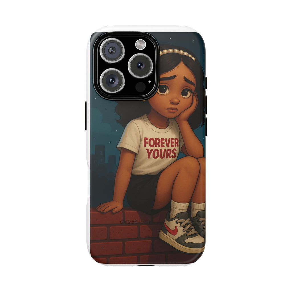 Cute Phone Case: Forever Yours Girl Design, Tough Phone Cover, Trendy Smartphone Protector, Gift for Teens, [...]