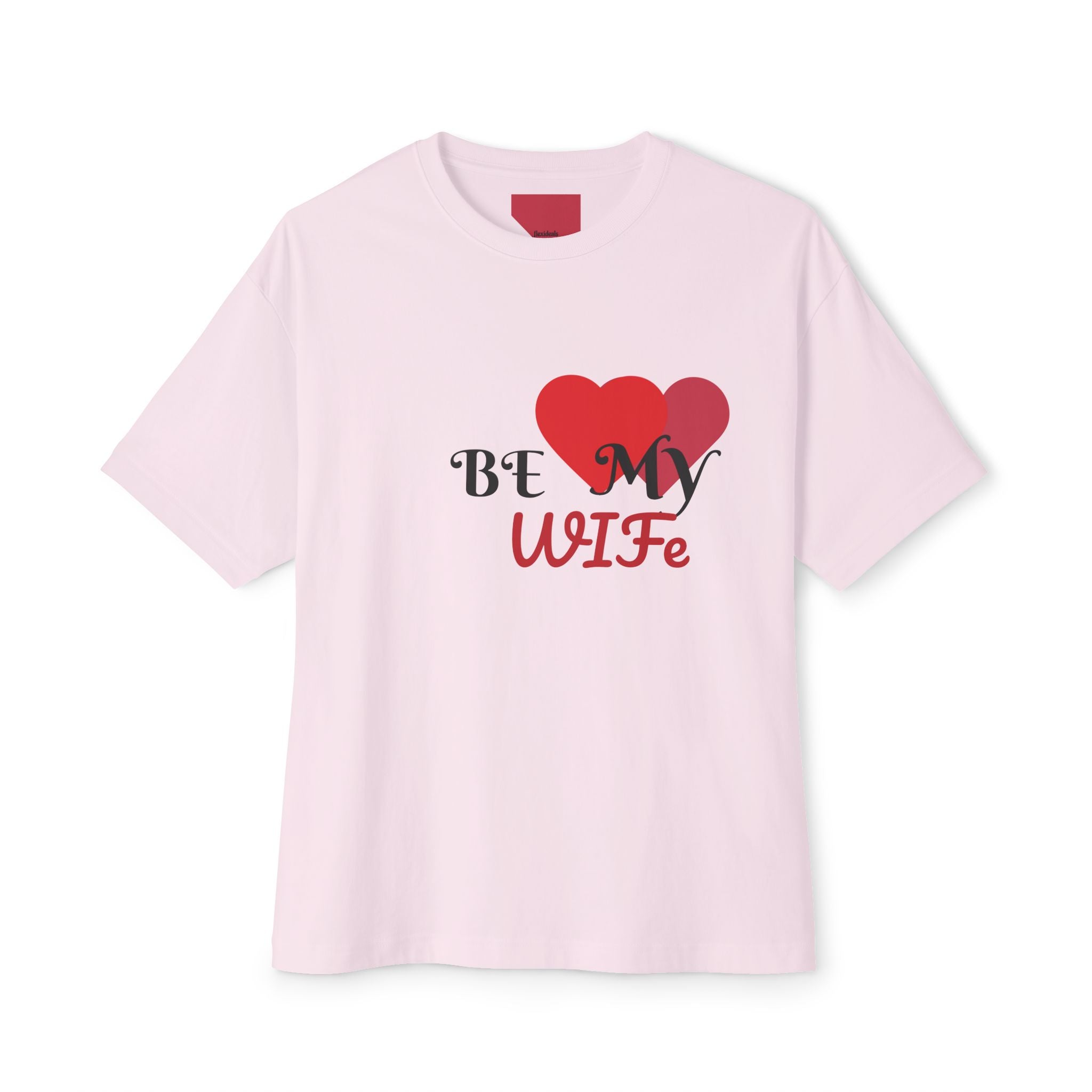Unisex Boxy Tee - Be My Wife Gift, Anniversary, Engagement, Bridal Shower, Wedding Celebration