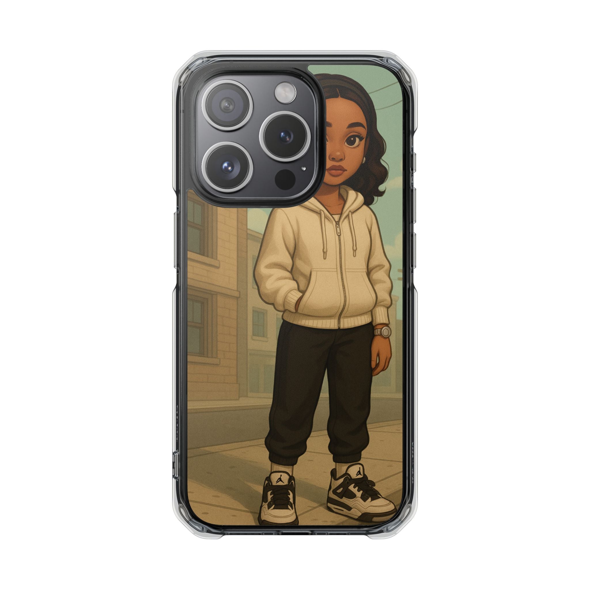 Stylish Magnetic Phone Case, Trendy Clear Impact Case, Protective Phone Cover, Unique Phone Accessory, Customizable [...]