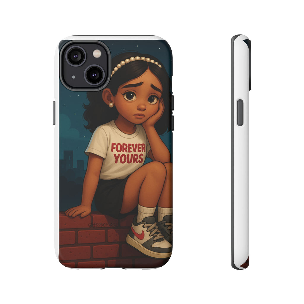 Cute Phone Case: Forever Yours Girl Design, Tough Phone Cover, Trendy Smartphone Protector, Gift for Teens, [...]