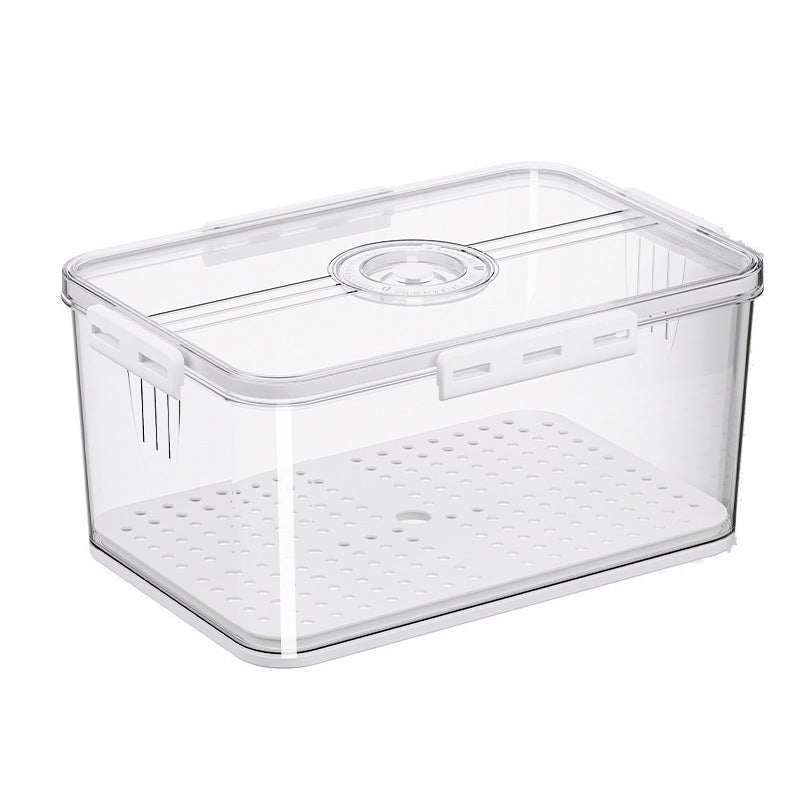 Refrigerator Storage Box Plastic Kitchen Finishing Crisper