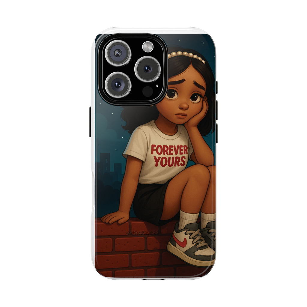 Cute Phone Case: Forever Yours Girl Design, Tough Phone Cover, Trendy Smartphone Protector, Gift for Teens, [...]