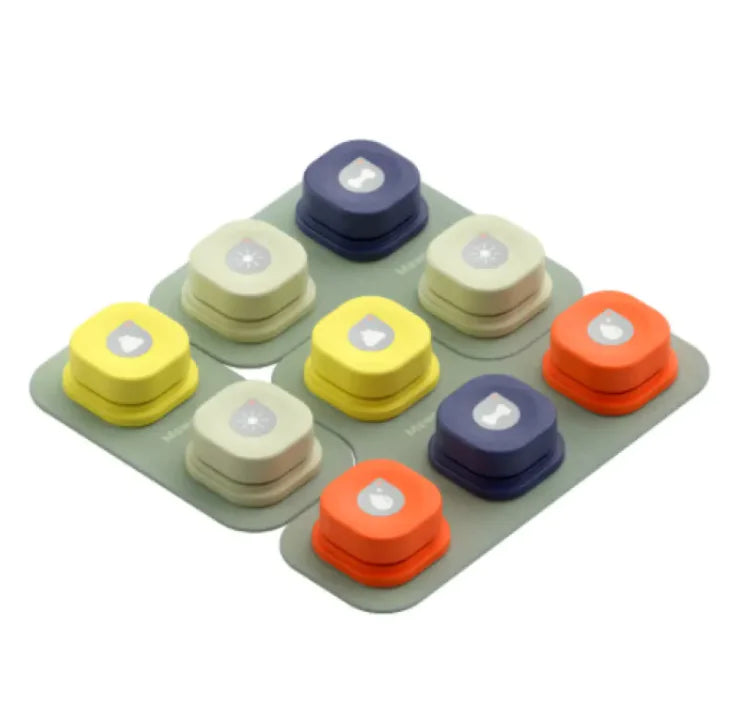 Talking Pet Starter Kit - Recordable Communication Buttons for Dogs & Cats
