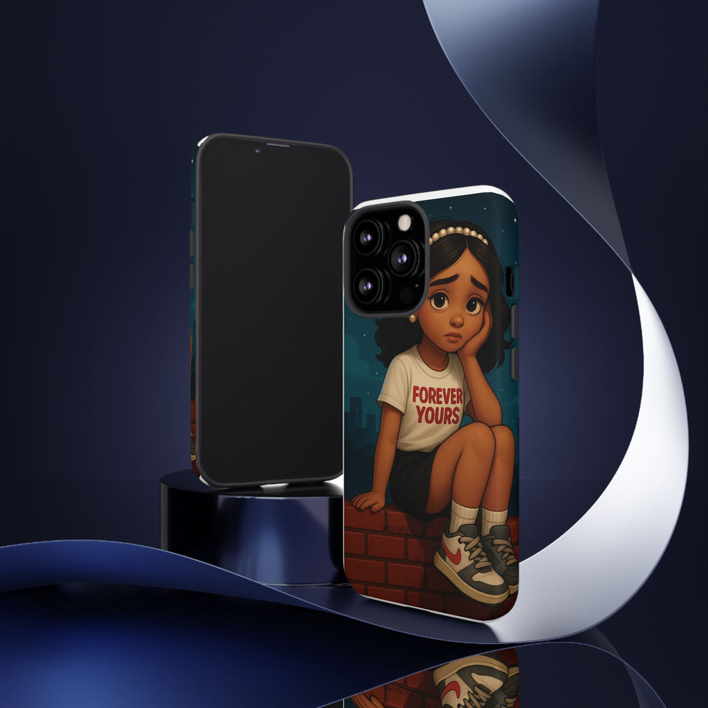 Cute Phone Case: Forever Yours Girl Design, Tough Phone Cover, Trendy Smartphone Protector, Gift for Teens, [...]