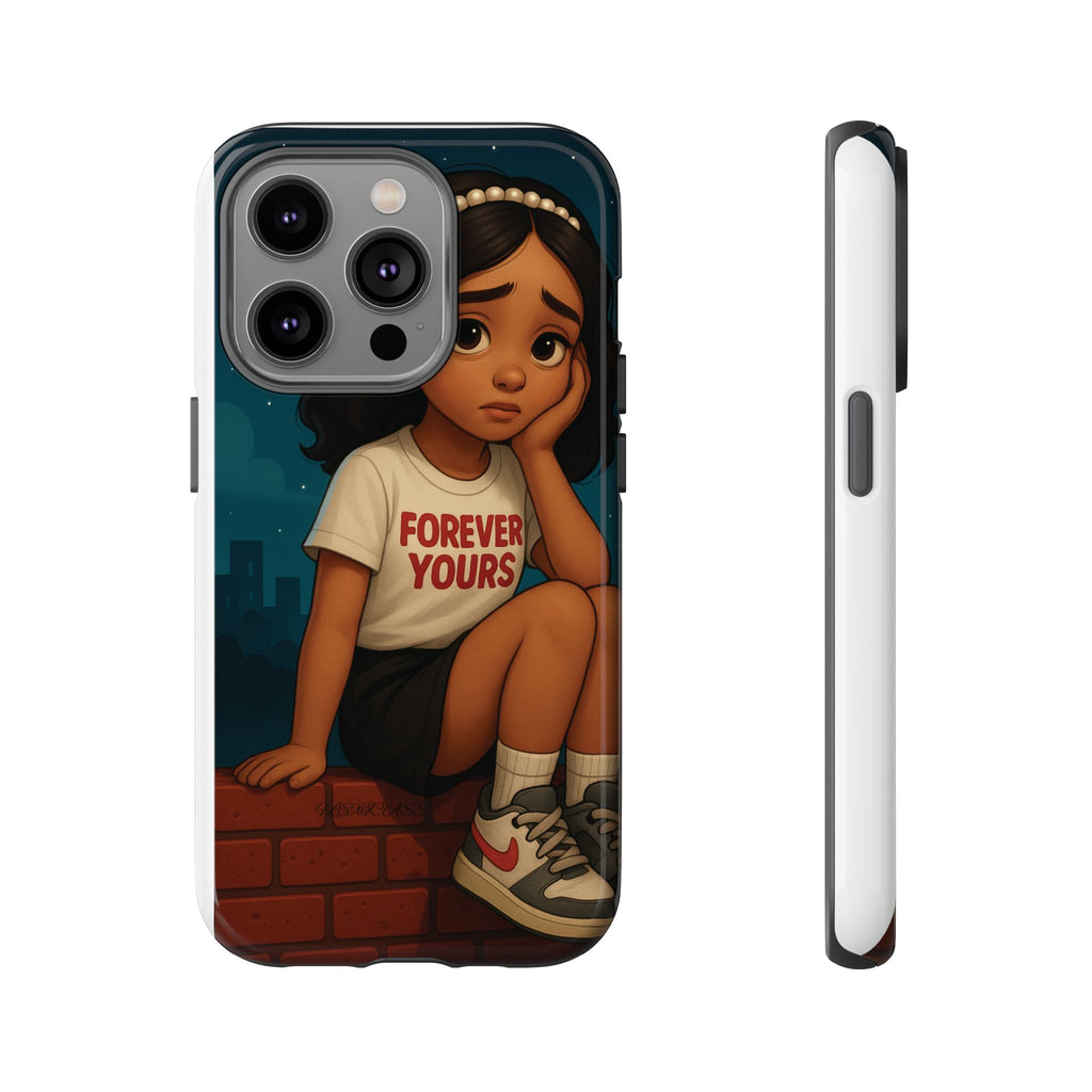 Cute Phone Case: Forever Yours Girl Design, Tough Phone Cover, Trendy Smartphone Protector, Gift for Teens, [...]
