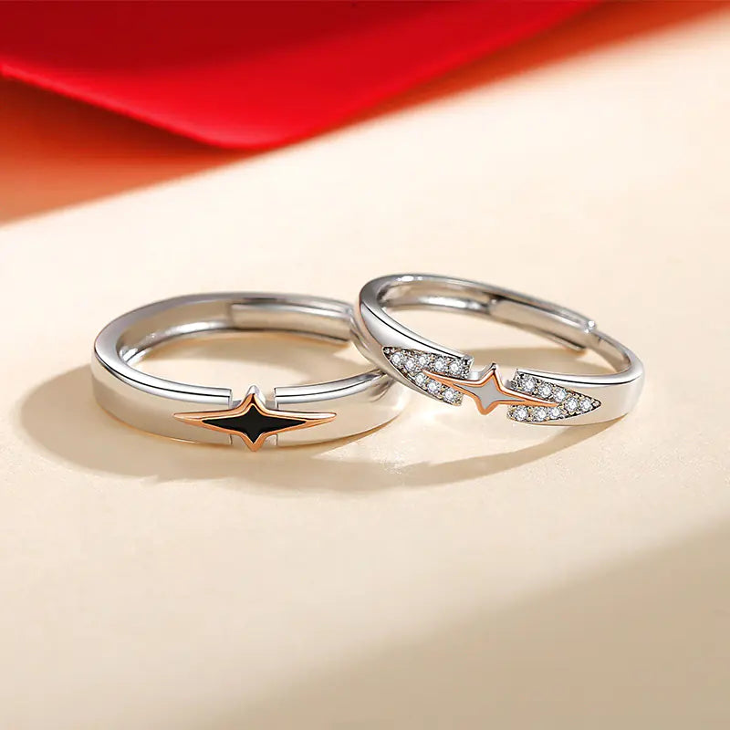 Unity Couple Rings - Elegant Design