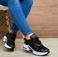 Fashion Round Toe Mid Heel Lace Up Shoes